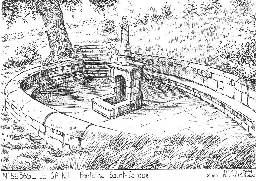 N 56369 - LE SAINT - fontaine st samuel